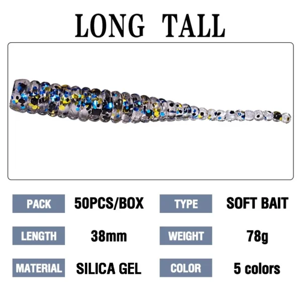 1c2e27630c79983a7eb1802a1f0bd36d Soft Grub Fishing Lure Set