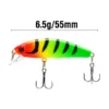 6d9b9a1b23591df20f6da8435f045230 5PCS Minnow Fishing Lure Set