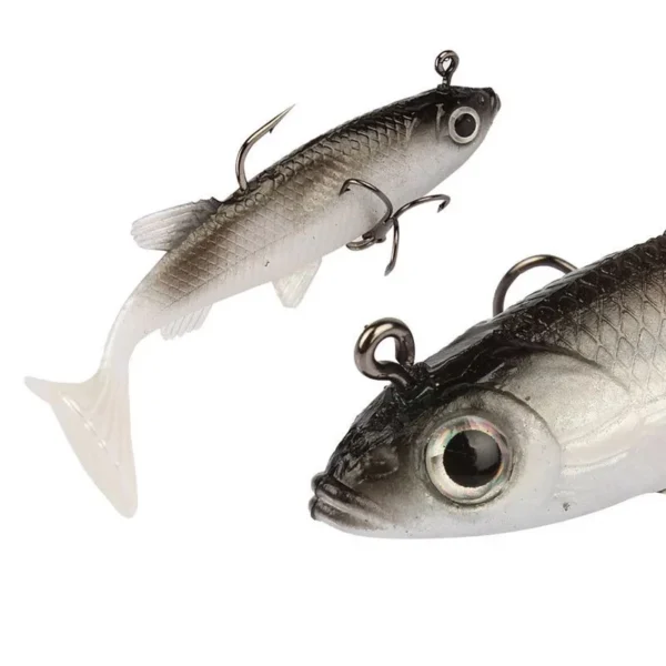 76a03934ca10a5789d4feccb8945d94e Soft Swimbait Fishing Lure 13G