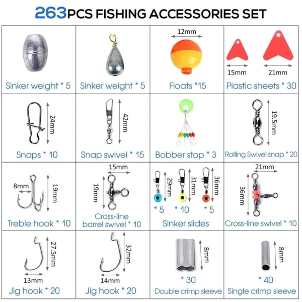 my-11134201-7r98y-lvmpsf8ac5u163 263PCS Fishing Tackle Kit