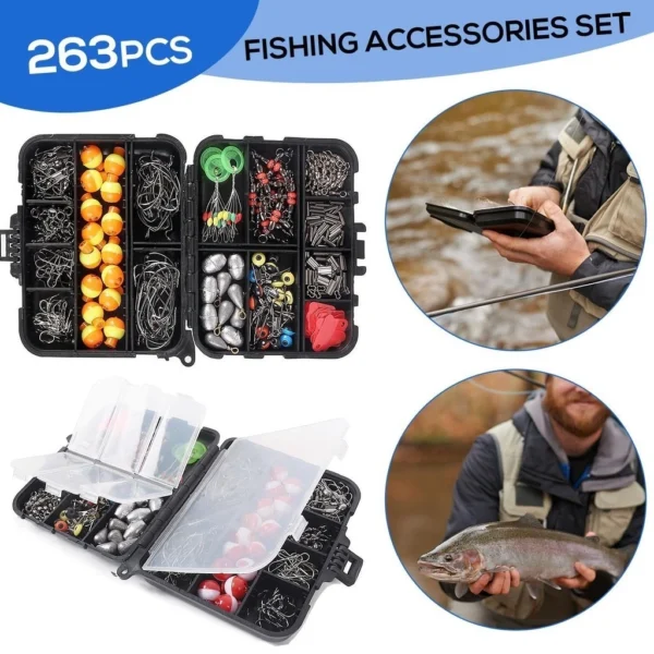 my-11134201-7r992-lvmpsfitwq6sa1 263PCS Fishing Tackle Kit