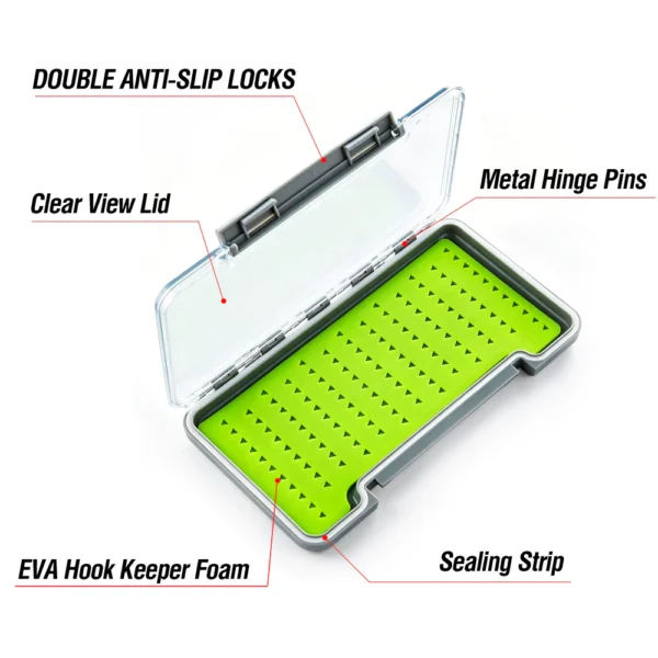 Waterproof Fly Fishing Lure Box
