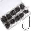 500PCS High Carbon Fishing Hooks Set