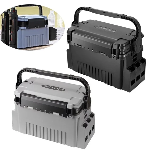 sg-11134275-8262e-mld8qrtzturn84 2 Layer Portable Fishing Tackle Box