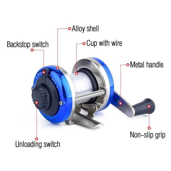 08f6bb381be2a63dc6d4ce76ce8c87d2 Mini Ice Fishing Bait Casting Reel
