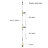 10PCS Luminous Rolling Swivel Connector Set