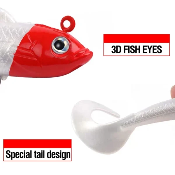Curly Tail Soft Swimbait Lure