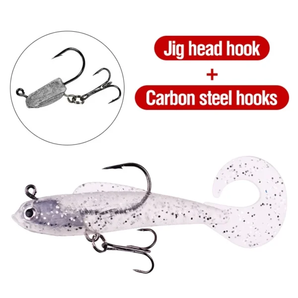 Curly Tail Soft Swimbait Lure