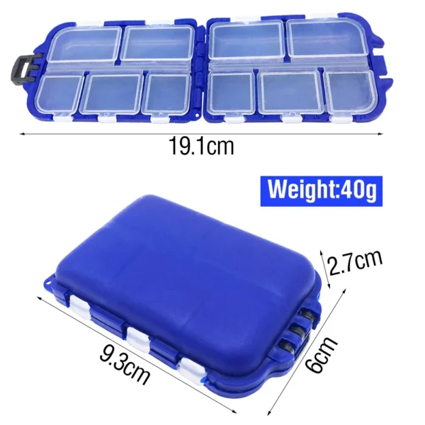 320c1505fbd0234964e15601c6d1dc84 Waterproof Multi Compartment Fishing Tackle Box
