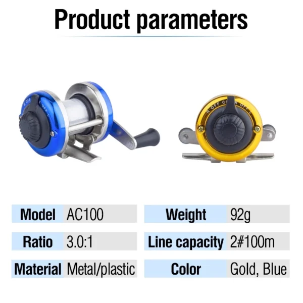 360e2bb55f87e697ccedb17ba7f94bdd Mini Ice Fishing Bait Casting Reel