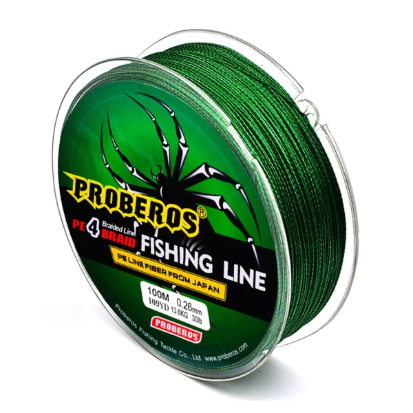 43fd22eab72b20100d141d99ef4cd413 PROBEROS PE4 Braided Fishing Line 100M