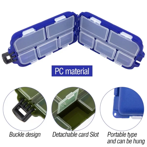 4d77bc7f37d6e4757ef6dd695dc6b6f1 Waterproof Multi Compartment Fishing Tackle Box