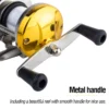 59b8c29d5a857acad40da7f182ddfa1b Mini Ice Fishing Bait Casting Reel