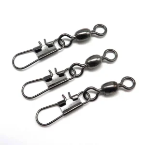 30PCS Fishing Swivel Snap Connector Set