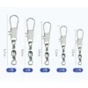 77fab849ab842ee98d4137aaa10d54fb 30PCS Fishing Swivel Snap Connector Set