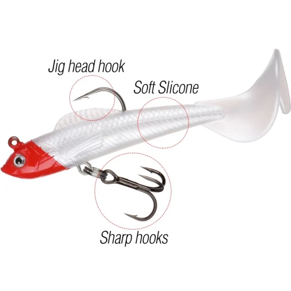 Curly Tail Soft Swimbait Lure