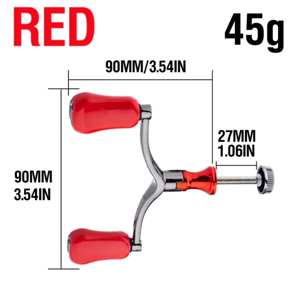 cn-11134207-7qukw-litl9llkr9tme6 Replacement CNC Aluminum Double Knob Reel Handle