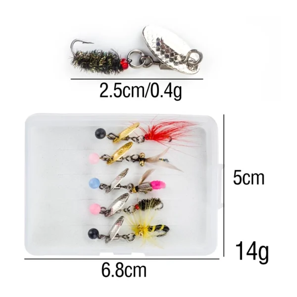 cn-11134207-7r98o-lt3ow75eamjxf1 5PCS Fly Insect Spinner Lure Kit