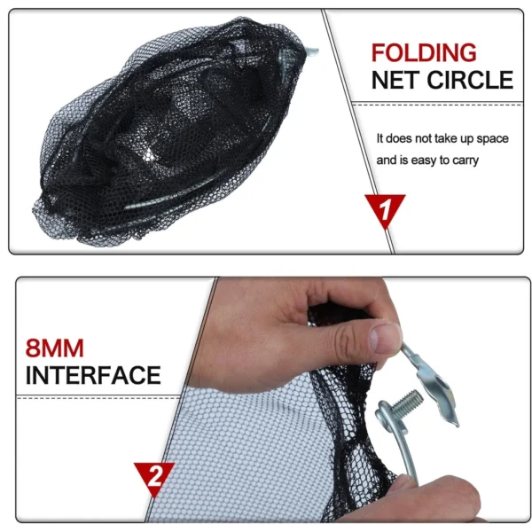 e89cd0f858c5cdc80645b539c0bf41c4 Foldable Alloy Fishing Landing Net