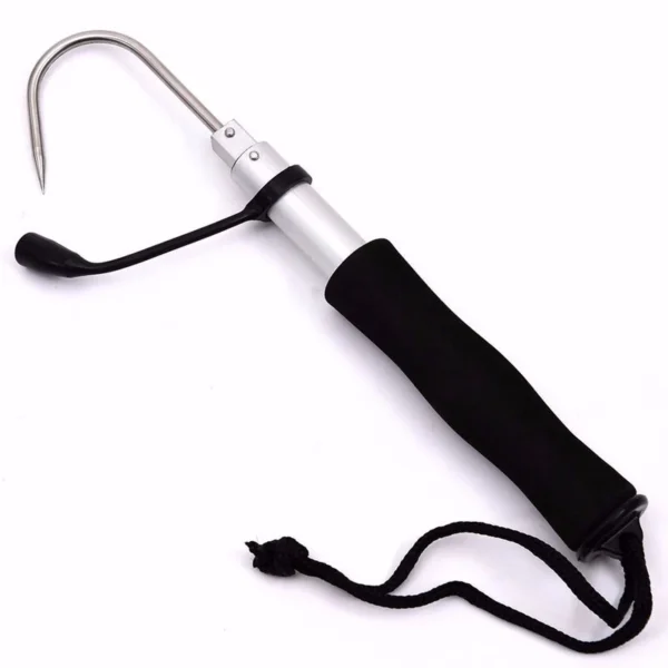 ea8a16851f6a81c1cb9550a381781bf7 Stainless Steel Telescopic Fish Gaff Hook
