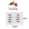 8PCS Fly Fishing Flies Kit